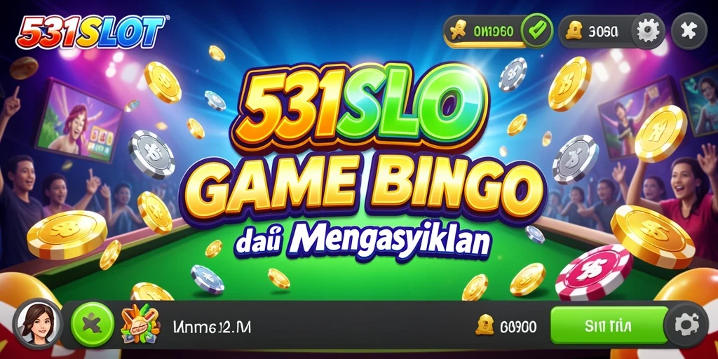 Tampilan menarik dari gameplay Bingo di 531SLOT.