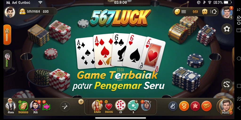 Tampilan menarik dari gameplay 567LUCK dengan efek visual yang memukau.