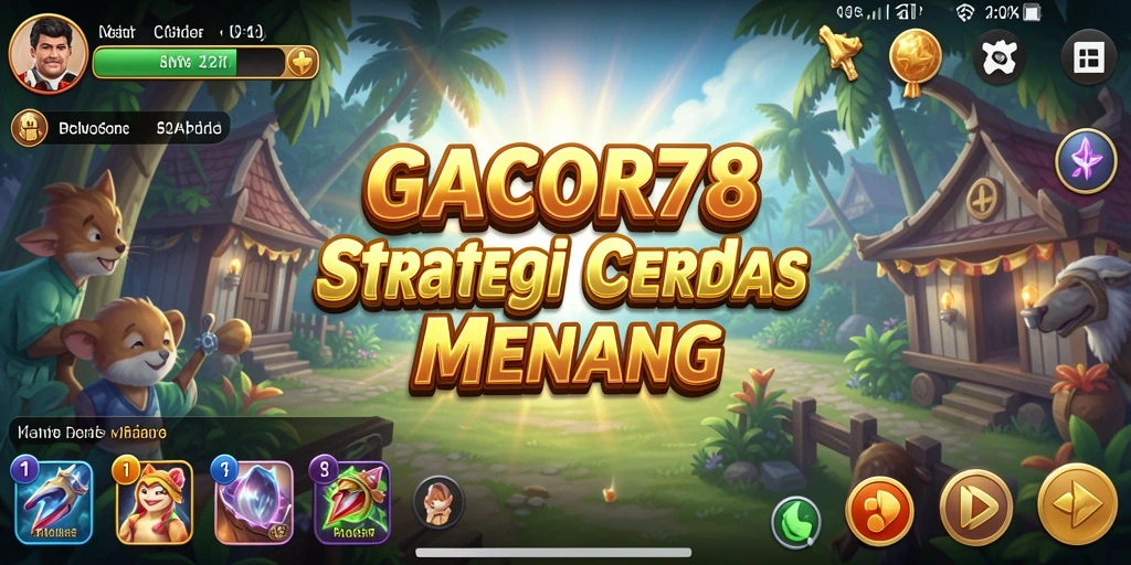 Tampilan gameplay GACOR78 dengan berbagai strategi menarik.