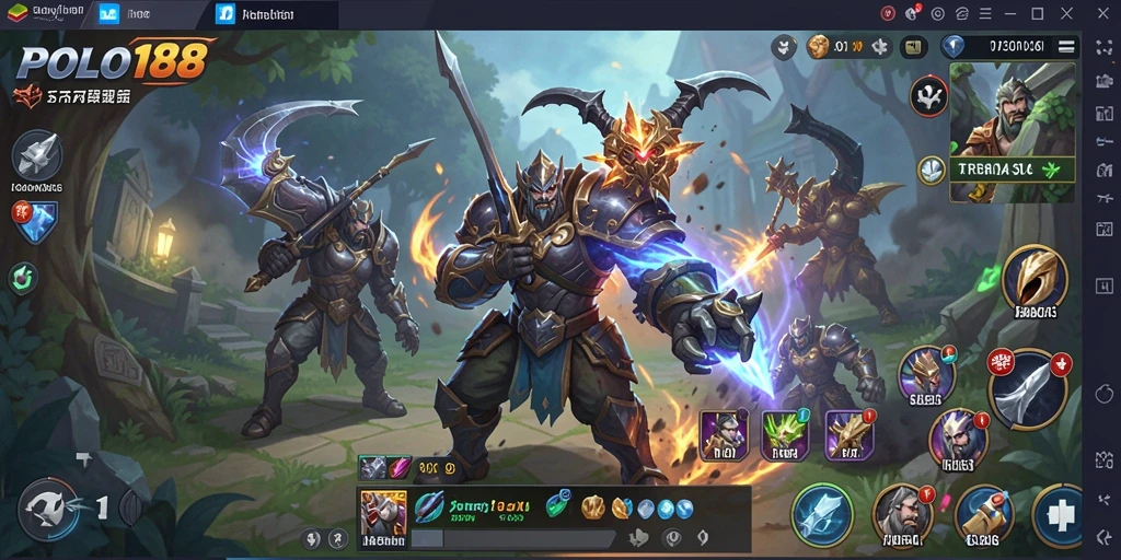 Tampilan gameplay yang mendalam dan interaktif di POLO188.