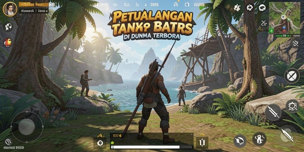 Tampilan gameplay RP8 yang menawan dan luas untuk dieksplorasi.