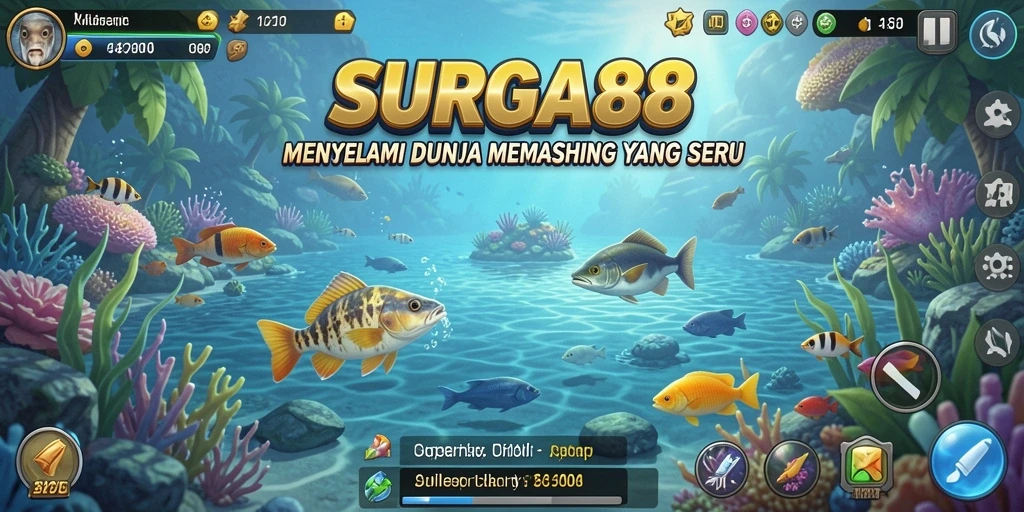 Tangkapan besar dalam gameplay SURGA88 yang menakjubkan.