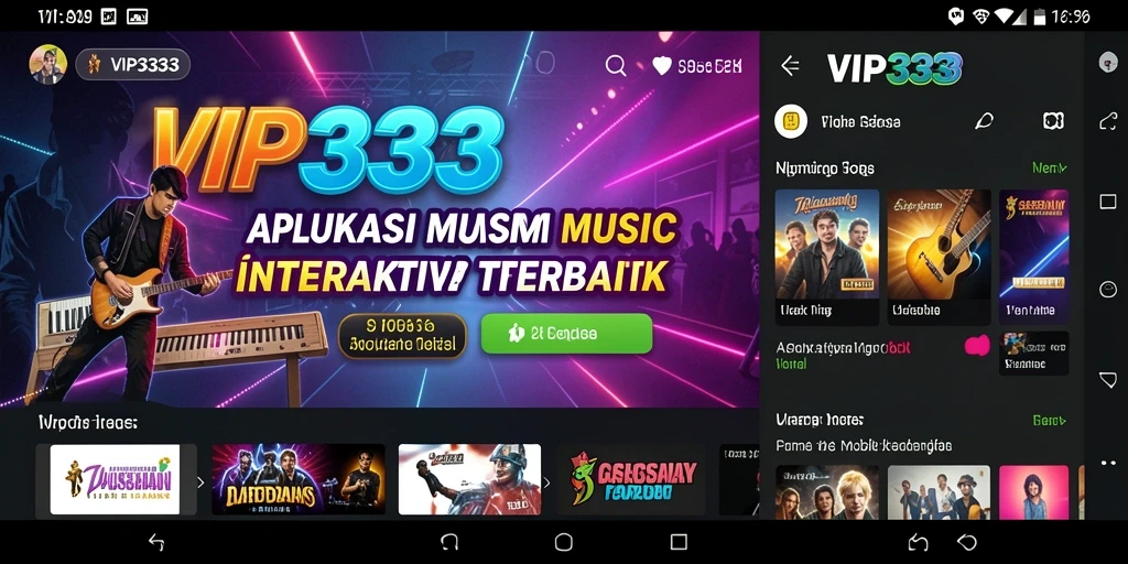 Screenshot gameplay <strong>VIP333</strong> menampilkan pemain yang bersenang-senang dengan musik.